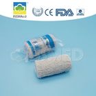 White Color Rolled Medical Wound Dressing Cotton Crepe Bandage CE Certification