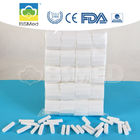 White Color Surgical Dental Cotton Rolls Sterile 8mm / 10mm High Absorbency