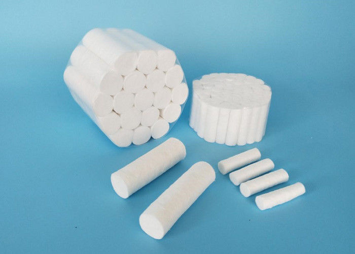 100 Cotton Dental Disposable Products 10 * 38mm 8 * 38mm For Personal Care