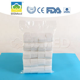 8mm / 10mm Sterile Cotton Roll , No Stain Dental Medical Cotton Roll ISO Certification