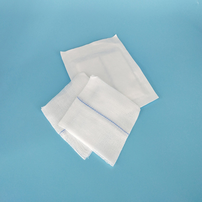 Bleached 40S 100% Cotton Medical  Sterile Gauze Pads Lap Sponge