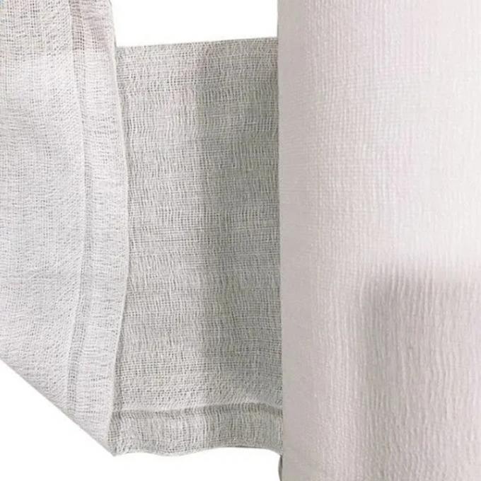 X Ray Detectable Degreased Absorbent Medical Gauze Rolls