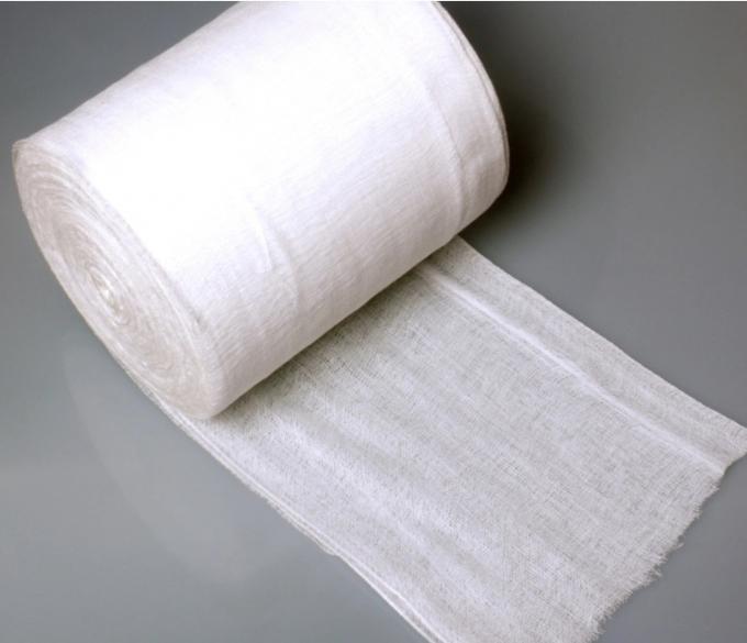 China Non Sterile Medical Cotton Gauze Bandage Roll Factory Gauze For
