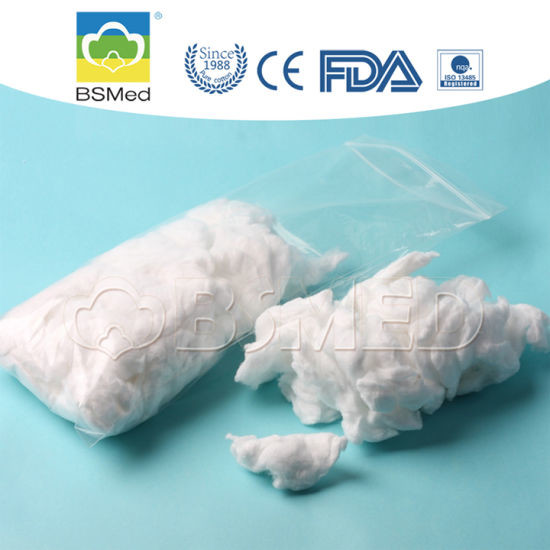 Medical Bleached Raw Cotton Wool Odorless With 13 16mm Fiber Length