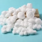Disposable Absorbent Medical 100% Cotton Ball Sterile Or Non-Sterile Available With Certificates