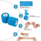 Self Adhesive Bandage Wrap Athletic Tape, Vet Wrap, Tattoo Grip Tape Wrap，Ankle Tape, Cohesi