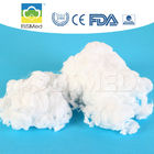First Aid Cotton Raw Material 13 - 16mm Fiber Length CE Certification