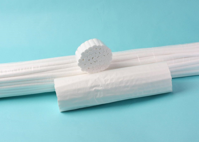 100 Cotton Dental Disposable Products 10 * 38mm 8 * 38mm For Personal Care