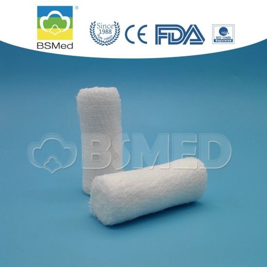 Gauze Bandage First Aid Sterilized Cotton Breathable Hemostatic Gauze  Bandage Roll Customized 100% Cotton Medical Wound Dressing