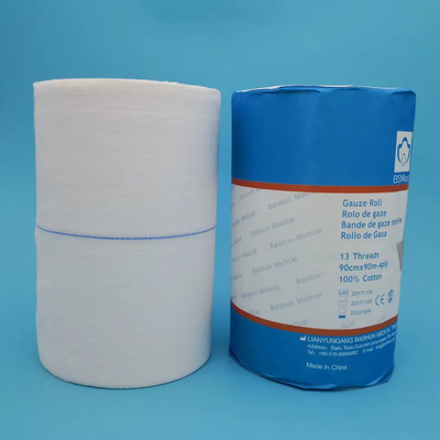 Ultraviolet Light Disinfect Medical Sterile Gauze Roll With X Ray