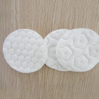 No Stain Reusable Round Cosmetic Cotton Pad Odorless For Makeup Remover