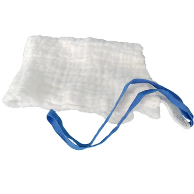 CE Approved Surgical Sterile Abdominal Pads With Blue Line
