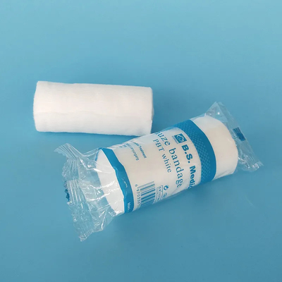 High Quality Medical 100% Cotton Gauze Bandage Roll Surgical Sterile Wound Dressing Gauze Bandage