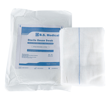 Customized Disposable Medical Gauze Swab Surgical Hemostatic Wound Dressing