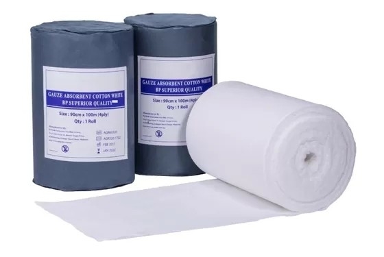 OEM 90cm 100 yard with or without X-ray Gauze Roll for Medical