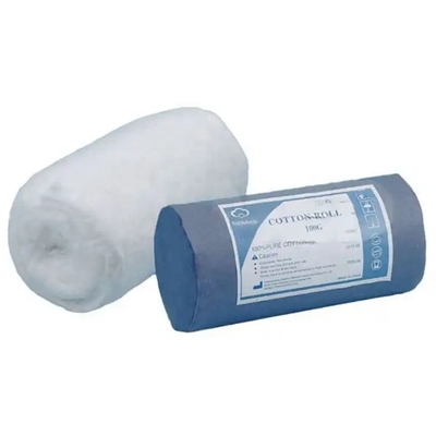 100% Cotton Medical High Absorbency Cotton Wool Roll 500g/roll