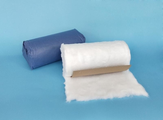 100% Pure Cotton 454G White Cotton Wool Roll 1roll / Plastic Bag with Label