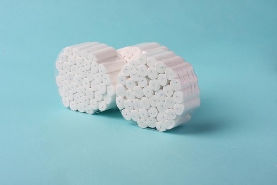 Dental Cotton Rolls with Professional Cotton Roll Dispenser - Nose Bleed Plugs for Kids or Adults, Cotton Roll