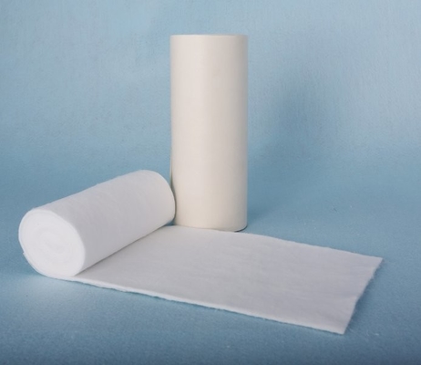 Medical Surgical Dressing 100% Cotton Absorbent Cotton Woll Roll Cotton Wool Zigzag With ISO13485