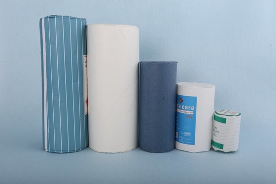 CE Approved Customized Logo Absorbent Cotton Wool Roll Medical Cotton Rolls For Overseas Market