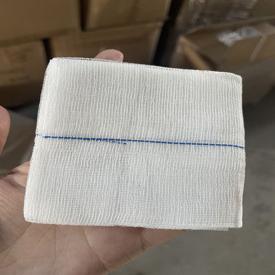 Sterile Gauze Sponge Disposable Cotton Gauze Swab High Absorbency Gauze Pad for Clinic Home First Aid Wound Cleaning OEM Available
