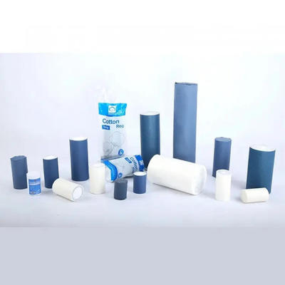 Cotton Roll Absorbent Medical White 100% Wool Sterile Non Sterile Cutting-Head Common
