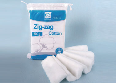 Disposable Folded Zigzag Cotton Pleat 100% Cotton Medical Cotton Zig Zag For Surgery
