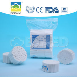 Sterile Small Size Dental Cotton Rolls White Color For Medical / Personal Care