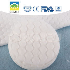 Personal Care Exfoliating Cotton Pads , Round Organic Cotton Makeup Pads