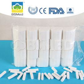 Disposable Dental Cotton Rolls Odorless No Stain 10 * 38mm  8 * 38mm