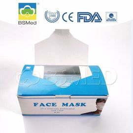 First Aid Kit Non Woven Cotton Medical Face Mask 3 / 4 Layers For Adult