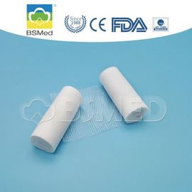 White Color Cotton Medical Gauze Rolls Lightweight Soft Touch High Absorbency