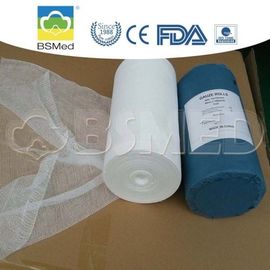 Surgical Absorbent Cotton Wool Gauze , Sterile Gauze Dressing 50m / 90m Length