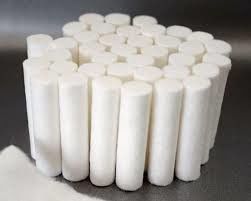 Cotton Rolls Dental Gauze Cotton Rolls Non Sterile 100% Natural High Absorbent Cotton for teeth10mmX38mm