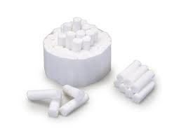 Pure White Medical Dental Cotton Roll Highly Absorbent Disposable