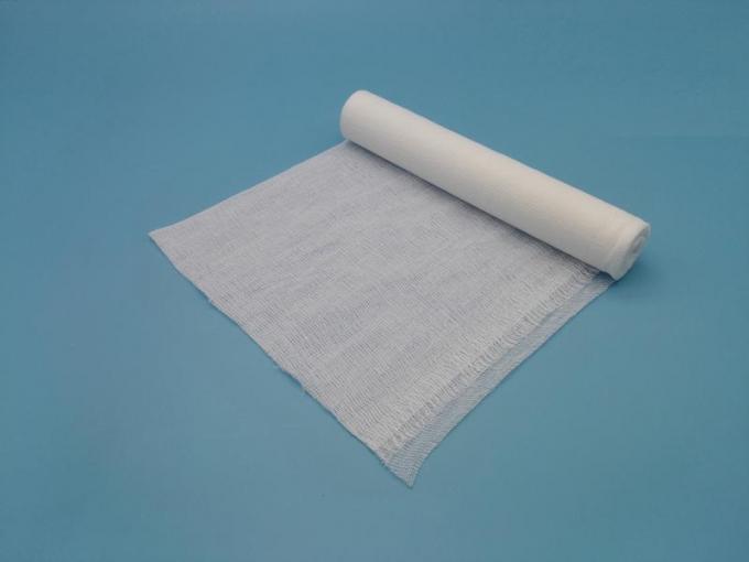 Customizable Gauze Rolls with 12x8 Mesh and 32 s Combed Cotton Yarn Non-Sterile and X-Ray Option 3