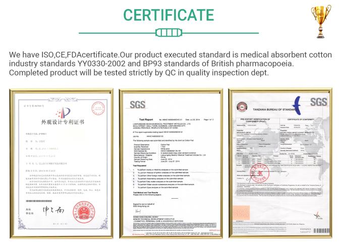 Customizable Gauze Rolls with 12x8 Mesh and 32 s Combed Cotton Yarn Non-Sterile and X-Ray Option 11